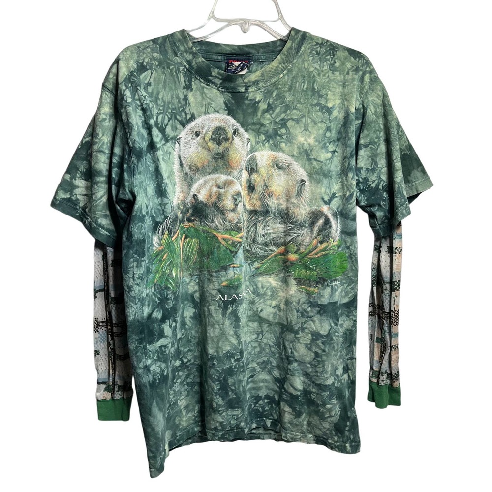 Polar Beavers Tie Dye Long Sleeve T-Shirt Size XL